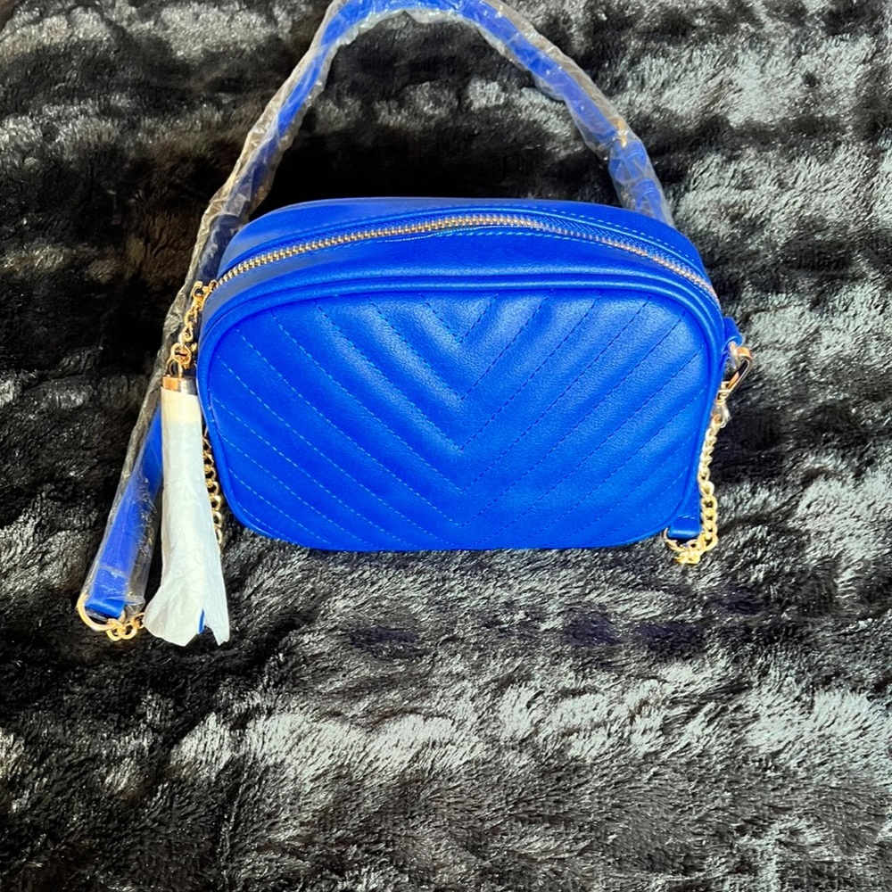 Royal Blue Crossbody Bag